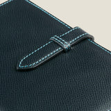 [French calf] <br>A6 notebook cover<br>color: navy<br>[Made to order]