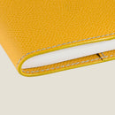 [French calf] <br>A6 notebook cover<br>color: Yellow