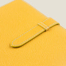 [French calf] <br>A6 notebook cover<br>color: Yellow