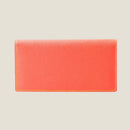 [French calf] <br>Long wallet (no coin purse)<br>color: Orange