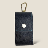 [French calf]<br>golf ball case<br>color: navy<br>[Made to order]