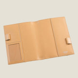 [French calf] <br>B6 notebook cover<br>color: corn cream