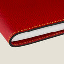 [French calf] <br>B6 notebook cover<br>color: Red