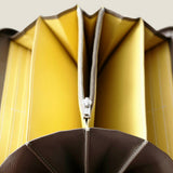 [フレンチカーフ] <br>ラウンドジップロング＜スタンダード＞<br>color：トープ<br>【ご予約受付中：お届け目安３ヶ月程】