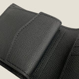 [French calf]<br>international wallet<br>color: black
