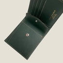[French calf]<br>International wallet<br>Color: Dark green