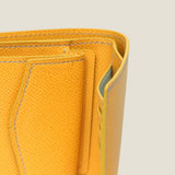 [French calf]<br>international wallet<br>color: yellow<br>[Made to order]