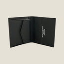 [French calf] <br>Mini wallet (with coin purse) <br>color: Black<br>[Made to order]