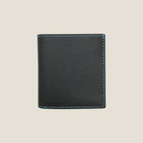 [French calf] <br>mini international wallet<br>color: navy