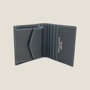 [French calf] <br>Mini wallet (with coin purse) <br>color: Navy