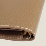[French calf] <br>mini international wallet<br>color: taupe