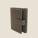 [French calf] <br>Hook -up wallet<br> color: Dark brown