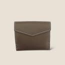 [French calf] <br>Hook -up wallet<br> color: Dark brown