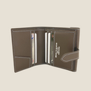 [French calf] <br>Hook -up wallet<br> color: Dark brown