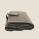 [French calf] <br>Hook -up wallet<br> color: Dark brown