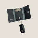 [French calf] <br>Key case<br>color: Black