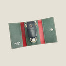 [French calf] <br>Key case<br>Color: Dark green