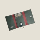 [French calf] <br>Key case<br>Color: Dark green