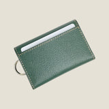 [フレンチカーフ] <br>キーケース<br>color：ダークグリーン<br>【８月下旬入荷予定】