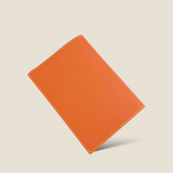 [フレンチカーフ] <br>ブックカバー<br>color：オレンジ