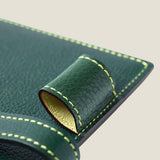 [Yamato] <br>16×19.2 notebook cover<br>color: tartan green<br>[Made to order]