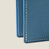 [Yamato] <br>A5 notebook cover<br>color: aqua blue<br>[Made to order]