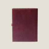 [Yamato] <br>A5 notebook cover<br>color: Bordeaux<br>[Made to order]