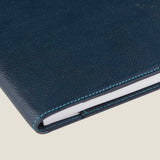 [Yamato] <br>A5 notebook cover<br>color: navy<br>[Made to order]
