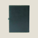 [Yamato] <br>A5 notebook cover<br>color: tartan green<br>[Made to order]