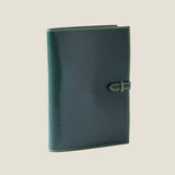 [Yamato] <br>A5 notebook cover<br>color: tartan green<br>[Made to order]