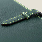 [Yamato] <br>A5 notebook cover<br>color: tartan green<br>[Made to order]
