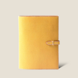 [Yamato] <br>A5 notebook cover<br>color: yellow<br>[Made to order]
