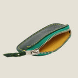 [Yamato] <br>smart coin case<br>color: tartan green<br>[Made to order]
