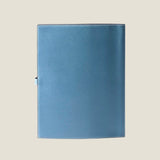 [Yamato] <br>B5 notebook cover<br>color: aqua blue<br>[Made to order]