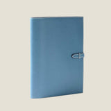 [Yamato] <br>B5 notebook cover<br>color: aqua blue<br>[Made to order]