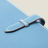 [Yamato] <br>B5 notebook cover<br>color: aqua blue<br>[Made to order]
