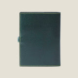 [Yamato] <br>A6 notebook cover<br>color: tartan green<br>[Made to order]