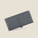 [Yamato] <br>Long wallet with belt<br>Color: Gray x Red