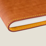 [Persimmon tangy dyed] <br>16×19.2 notebook cover