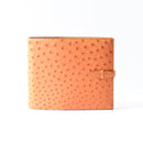 [Salvage Project]<br>Ostrich 16 x 19.2 Notebook cover<br>color: Orange