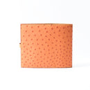 [Salvage Project]<br>Ostrich 16 x 19.2 Notebook cover<br>color: Orange