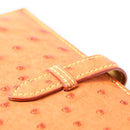 [Salvage Project]<br>Ostrich 16 x 19.2 Notebook cover<br>color: Orange