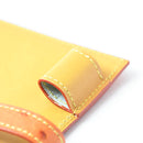 [Salvage Project]<br>Ostrich 16 x 19.2 Notebook cover<br>color: Orange