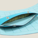 [Smooth leather] <br>Reversi<br>Color: Turquoise x Sax