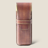[Persimmon tangy dyed] <br>3 pen case