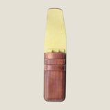 [Persimmon tangy dyed] <br>3 pen case