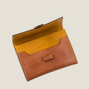 [Persimmon astringent dyeing] <br>Belt card case