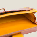 [Persimmon astringent dyeing] <br>Belt card case