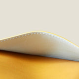 [Croc pattern leather] <br>B6 notebook cover<br>color: khaki<br>[Made to order]