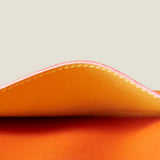 [Croc pattern leather] <br>B6 notebook cover<br>color: red<br>[Made to order]